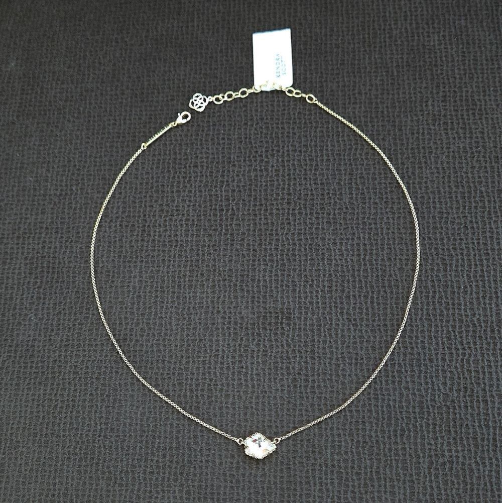 Kendra Scott "Tess" Dichroic Glass🪟 Pendant Necklace - NWT - Picture 2 of 16